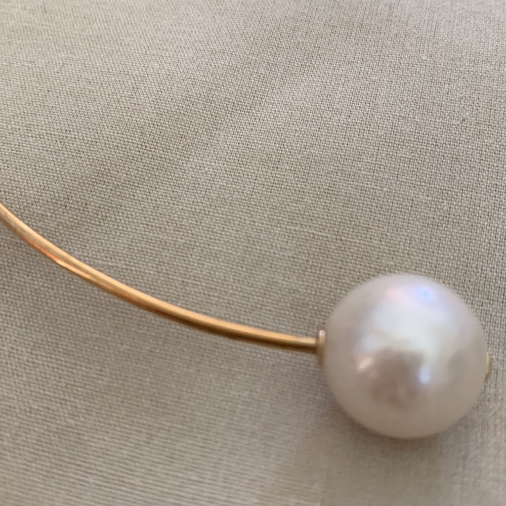 14K solid gold choker - Picture 3 of 3